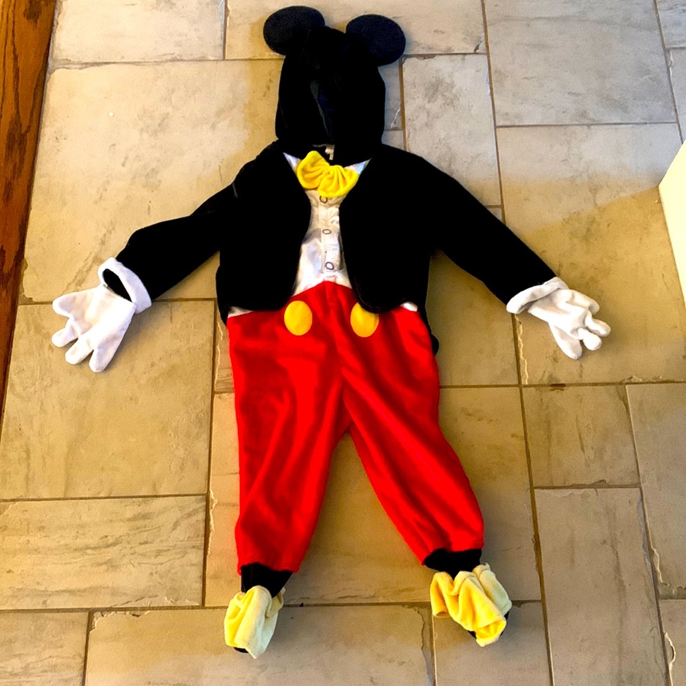 Disney Brand Mickey Mouse Costume Size 2T